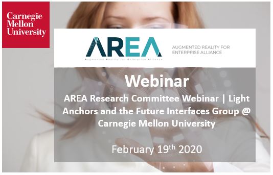 AREA Research Committee Webinar | Light Anchors and the Future Interfaces Group @ Carnegie Mellon University