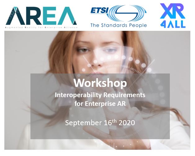 Interoperability Requirements for Enterprise AR Workshop