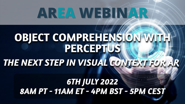 Object Comprehension with Perceptus: Visual Context for AR