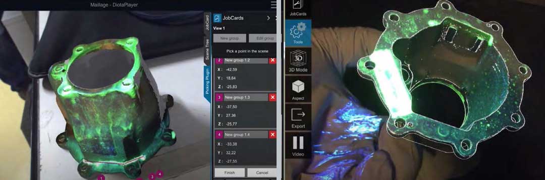 Assistance in Non-Destructive Testing